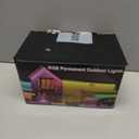 Fussion 300ft Permanent Outdoor Lights for House, 2025 Smart RGB LED Outside Lights with APP Remote Control, IP67 Waterproof Eternity Eaves Lighting for Christmas, Halloween, Holiday, Party, Daily