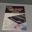 [2 PACK] Paper Screen protector for iPad Pro 13 inch 2025/2024 + [2 Pack] Replacement Tips for Apple Pencil, Anti-Glare Matte Paper Textured PET Film for Drawing, Writing Like on Book, Easy Application Tray