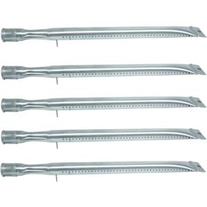 SA241A (5-Pack) 16.5 inch Stainless Steel Burner Replecement for Charmglow 810-2320 Grill Pro 226454 226464 236454 236464 Brinkmann 810-2320 Broil-Mate 726454 726464