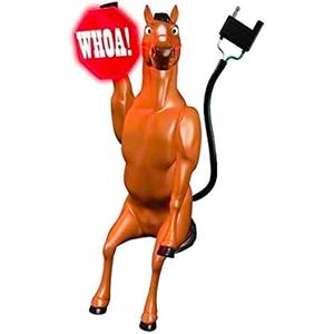 1049 Whoa Horsey Moving Ball Hitch Cover and Brake Light