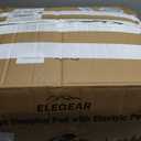 Elegear CumbreX Self Inflating Sleeping Pad, Built-in Electric Pump 3.15" Ultra-Thick Memory Foam Camping Mattress Pad with Pillow Double Sleeping Pad for Camping R-value 9.5 Foam Camp Pad for Travel