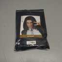 ALLAURA Compatible with John Wick Wig  Black Hitman Wig for Men, Tieable into Ponytail  Assassin, Keanu, Vincent Vega, Farquaad, Vampire Cosplay  90s Action Movie Halloween Costume Hairpiece