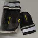 QUMY Dog Shoes for Large Dogs, Medium Dog Boots & Paw Protectors for Winter Snowy Day, Summer Hot Pavement, Water-Resistant in Rainy Weather, Outdoor Walking, Indoor Hardfloors Skid-Resistant Sole (Size 8: 3.0''x3.3"(W*L) (Pack of 4))