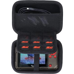 Storage Case Compatible with WILDGAME Innovations Trail Pad Swipe VU60 / Stealth Cam SD Card Viewer 4.3" Touch Screen (Black Case)