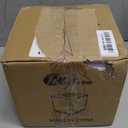 Tissue Box Cover Square Resin Tissue Holder for Home Decor, Hand Carved Beige Leather Cube Tissue Box Holder – 5.5 Inch Heavy Duty Luxury Tissue Box Case for Bathroom, Living Room, Office, Cream