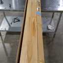 Art3d Slat Wood Wall Paneling for Interior and Ceiling Decoration - Pack of 4pcs + 1pc End-Trim, Size 108 x 5.7in.- Oak