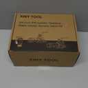 Xiny Tool 3/4-Inch IPS Isolator Tankless Water Heater Service Valve Kit with Pressure Relief Valve, Clean Brass