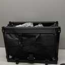 35" L Extra Long Wagons Carts Foldable, 360LBS Heavy Duty Collapsible Wagon with Wheels, Folding Wagon Portable Utility Cart for Groceries, Shopping, Camping, Sports