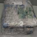 Washable Area Rugs 5'x7' Non-Slip Modern Abstract Soft for Living Room Entryway Bedroom Nursery, Print Pattern, Blue Grey Navy Gray