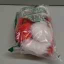 Kockuu 2pcs Fluffy Santa Hats Set with Plush Brim and Liner for Adults Women - Christmas, New Year Party Supplies & Gifts