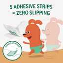 PAWPANG Disposable Dog Diaper Liners Booster Pads for Male & Female Dogs, 100ct, 4 Sizes Options, Doggie Diaper Inserts fit Most Types of Dog Diapers - Pet Belly Bands & Male Wraps (Small (100 ct))