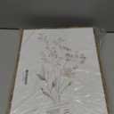 Boho Wall Art Set of 2 Watercolor Botanical Floral Picture Blossomy Wildflower Canvas Art Prints Minimalist Flower Wall Decor for Living Room Bedroom Bathroom Home Office Decoration, 11x14 Inch Framed