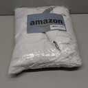 XWZO 100% Blackout Curtains 2 Panels with Tiebacks- Heat and Full Light Blocking Window Treatment with Black Liner for Bedroom/Nursery, Rod PocketWhite, W52 x L84 Inches Long, Set of 2