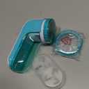 BEAUTURAL Fabric Shaver and Lint Remover, Sweater Defuzzer with 2Speeds, 2 Replaceable Stainless Steel Blades, Battery Operated, Remove Clothes Fuzz, Lint Balls, Pills, Bobbles