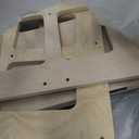 Woodure 4-in-1 Toddler Kitchen Step Stool, Foldable Learning Standing Tower with Whiteboard, Wooden Kitchen Stool Helper for Kids, 1-3 Year Old Boy Girl Gifts