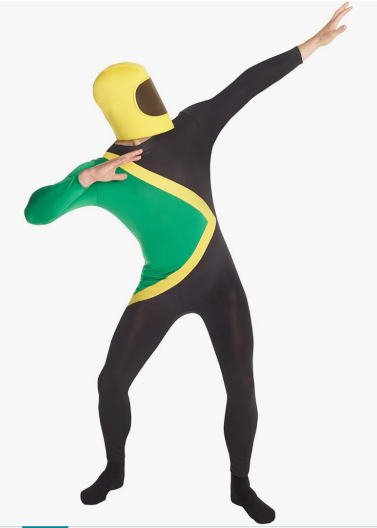 Morphsuits Men's Jamaican Bobsled Cool Runnings Halloween Costume, XL