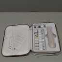 Manicure Pedicure Kit with Case, Professional Nail Grinder for Senior Thick Toenail, Cordless Electric Nail File, 5 Speeds Pedicure Tools for feet Callus Remover, Nail Drill for Women Hand Feet Care