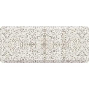 House of Noa Nama Standing Mat  Anti-Fatigue Cushioned Kitchen Mats for Floor | Ergonomic Bounce-Back Foam Kitchen Mats | Anti-Fatigue Mats for Kitchen & Standing | Emile Latte | 22" x 54"