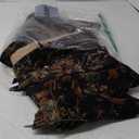 StangH Floral Black Velvet Curtains for Living Room - Retro Home Decor Room Darkening Window Curtain Panels for Bedroom, Thermal Insulated Privacy Drapes for Sliding, W52 x L108, 2 Panels