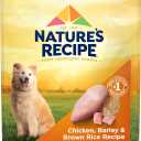 Natures Recipe Chicken, Barley & Brown Rice Recipe Dry Dog Food, 12 lb. Bag