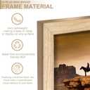 A PLUS MAX 22x28 Picture Frame Natural Light Weight Wall Mount