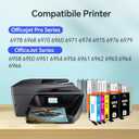 902XL Ink cartridges for HP Printers Replacement for HP 902 902XL Ink cartridges Combo Pack 5 Pack for Officejet Pro 6978 6968 6970 6958 6960 6975 6954 6962 Printer