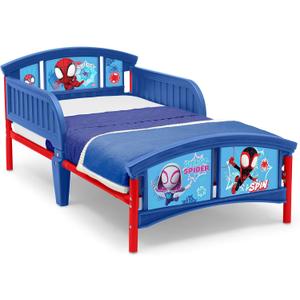 Delta Children Plastic Toddler Bed, Spidey and His Amazing Friends