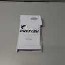 OneFish Women Fashion Privacy Screen Protector for iPhone 15 Pro Max [6.7 inch]+ Camera Lens Protector, Sparkling Diamond Bling Edge 9H Tempered High-Definition Glass