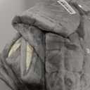 Velvet Couch Cover, Washable Sectional Sofa Cover, Anti Slip Sofa Slipcovers for 3 Cushion Couch Sofa L Shaped Recliner, Furniture Protector Covers for Pets Kids(Dark Grey, Only 1 PC)