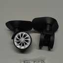 Luggage Wheels Replacement, 360 Universal Suitcase Wheels Replacement Swivel Luggage Travel Suitcase Left and Right Caster Bearings Repair Set