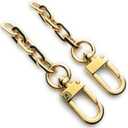 Purse Strap Extender Replacement Bag Chain Strap Replacement for Shoulder Crossbody CLarge2inch (Goldcel2)