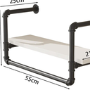 Floating Shelves (Single Deck White)