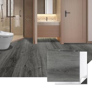 Art3d Peel and Stick Vinyl Floor Tiles 30-Pack 12 x 12 inch, Self Adhesive Waterproof Flooring Wood Planks for Kitchen, Dining Room, Bedrooms, Cover 30 Sq.Ft, Grey Oak