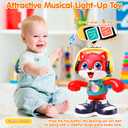 Baby Toys, Medium Dancing Cat for Baby Boys & Girls with Music & Recording, Kids Interactive Early Learning Educational Toddler Toys for 2 3 Year Old Boys Girls with Sound Lights Effect Birthday Xmas Gift