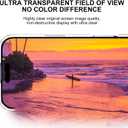 Clear Case Compatible with iPhone 17 Pro 5-in-1 Combo with 2 Tempered Glass Screen Protectors & 2 Camera Lens Protectors, Slim Anti-Yellow Shockproof Cover