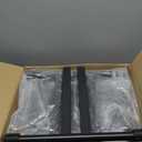 GLEAM Keyboard Stand and Bench Set, Double X Style Digital Piano Stand Height from 19" to 38", Heavy Density Foam Padded Stool from 14" to 18" Black