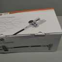 Cordless Vacuum Cleaner for Home - Lightweight, Stick Vacuum Clean with Rechargeable Battery, Max 45Mins Runtime, 8 in 1 Handheld Vacuum for Hardfloor & Carpets Pet Hair, White&Yellow