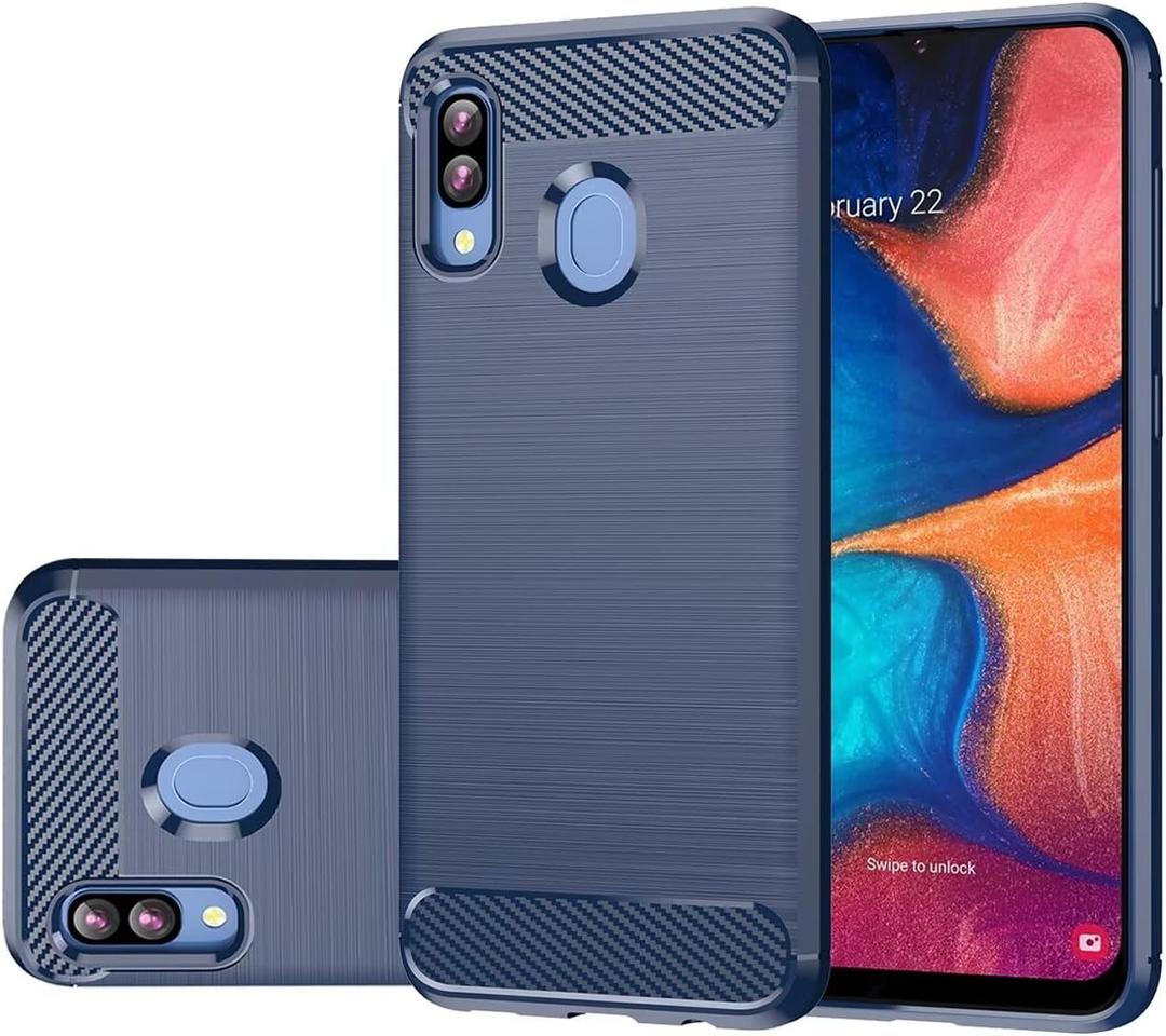 Case for Galaxy A10e Case, Samsung A10e SM-A102U Case, Slim Thin Phone Case TPU Soft Back Cases Anti-Scratch Shockproof Protective Cover for Samsung Galaxy A10e Blue