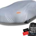 EzyShade 10-Layer Waterproof Sports Car Cover. See Vehicle Size-Chart for Accurate Fit. All Weather Full Outdoor Covers. Corvette Mustang Trans Am Classic Cars Sun Snow Rain. Size C4 (See SizeChart)
