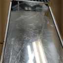 Rectangular Bathroom Mirror, 55"x30" Black Metal Framed Vanity Mirror