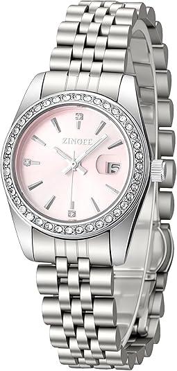 Watches for Women,2612 Quartz Watch with Date, Waterproof Elegant Ladies Wristwatch for Daily Work, Dress, Business & Gift Giving
