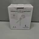 LED Christmas Spotlight Outdoor Plug in, 800LM Waterproof Flood Lights with 5 Extra Lenses (Red Green Blue Purple Orange), 5000K Landscape Light for Yard, Flag, Holiday Decor, ETL Listed, 2 Pack