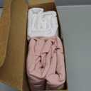 KeaBabies 2-Pack Organic Crib Sheets for Boys, Girls - 52x28 Fitted Crib Mattress Sheet Neutral, Breathable Jersey Cotton Cover for Baby Bed, Toddler Mattress, Soft & Cute Prints (Rose)