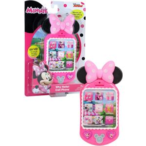 Disney Junior Minnie Bow-Tique Why Hello Pretend Play Cell Phone, Lights and Sounds, Batteries Included, Kids Toys for Ages 3 Up by Just Play Disney Junior Minnie Bow-Tique Why Hello Pretend Play Cell Phone, Lights and Sounds, Batteries Included, Kids Toys for Ages 3 Up by Just Play