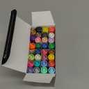 SFAIH 8 Vibrant Liquid Chalk Markers for Bhalkboard, Calendar, Glass - [1s Wet Wipe] No Residue, 0.7-1mm Extra Fine Tip, Chalk Pens for Bistro, Labels [Highlighter Marker Pen for LED light board]