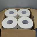 GEN 202 Jumbo JRT Bath Tissue, 2-Ply, White, 9 in Diameter, 12 Count (Pack of 1)
