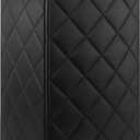 moonoom 30'' x 20.8'' Tankless Water Heater Cover with Touch Fastener, Thickened Water Heater Enclosure Cover, Outdoor Electric Water Heaters Protective Covers for Freezing Weather Insulation (Black)