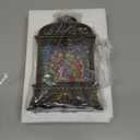 Christmas Snow Globes, Manger Snowflake Ball Adoration of The Magi Nativity Scene, Silent Night Music Water Lantern, Holiday Decorations Gifts for Family, Children or Friends (10.125'' Nativity)