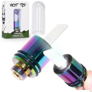 Ceramic Hot Knife Tip are Heating Multi-Tool for Slicing Wax or Viscous oil etc(Mixed color)1PC