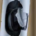 BestOffice | 13 Gallon Trash Can with Lid | Automatic Touchless Garbage Can | Odor Control | Modern Oval Design | Easy to Clean | Stainless Steel | Fits Any Kitchen, Bathroom, Office or Home